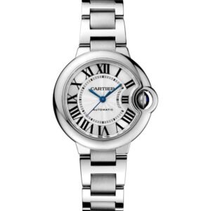 BALLON BLEU DE CARTIER, 33 MM, STEEL