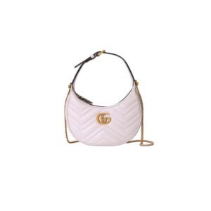 GG Marmont half-moon-shaped mini bag