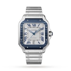 Cartier Santos De Cartier Large Model, Automatic Movement, Stainless Steel-P17311280