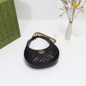 GG Marmont half-moon-shaped mini bag - 图片 5