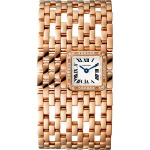 PANTHERE DE CARTIER, CUFF, ROSE GOLD, DIAMONDS