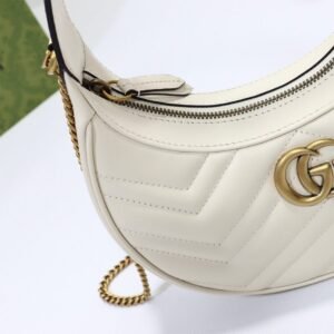 GG Marmont half-moon-shaped mini bag - 图片 6