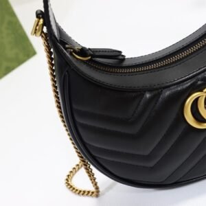 GG Marmont half-moon-shaped mini bag - 图片 7