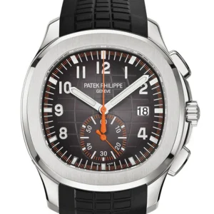 Patek Philippe Aquanaut Black Dial Automatic Men's Chronograph Watch 5968A-001