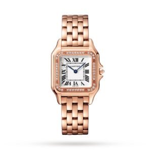 Cartier Panthere de Cartier watch, medium model, quartz movement. Case in rose gold-P17311033
