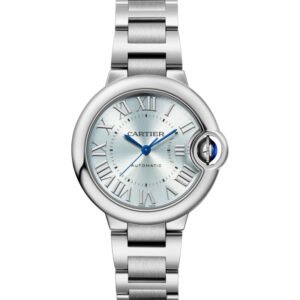 BALLON BLEU DE CARTIER, 33 MM, AUTOMATIC, STEEL