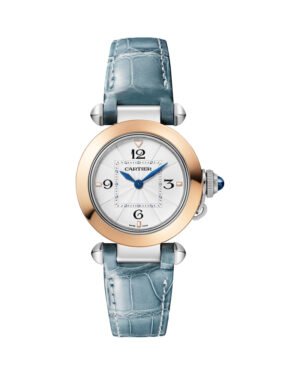 PASHA DE CARTIER, 30MM, QUARTZ, ROSE GOLD, STEEL, INTERCHANGEABLE METAL AND LEATHER STRAP - 图片 2