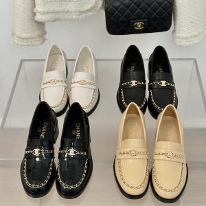 Chanel 24K new chain double C loafers