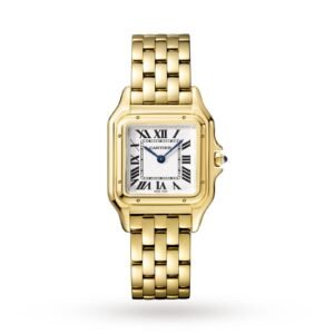 Cartier Panthère De Cartier Watch Medium Model, Quartz Movement, Yellow Gold-P17310913