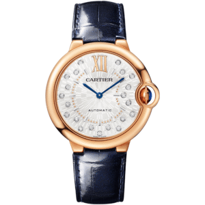 BALLON BLEU DE CARTIER, 36 MM, ROSE GOLD, DIAMONDS