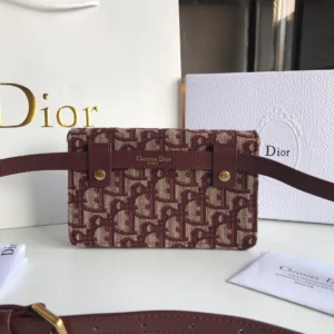 Classic old flower saddle waist bag Code:2043 Size:17*10*3.5cm - 图片 2