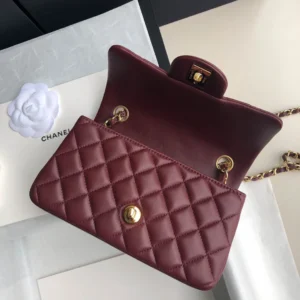 Black Lambskin Gold Buckle - 图片 2