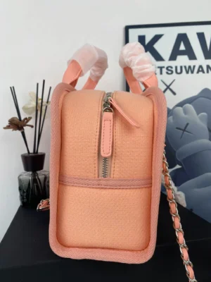 Canvas Bowling Bag Size: 28.5*28*12cm Model No. AS8841 Pink - 图片 3