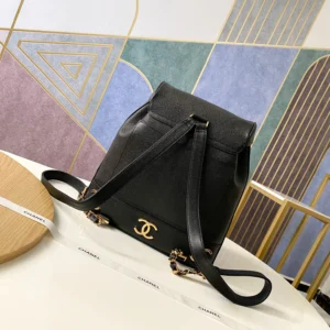 Chane Backpack Leather Litchi Pattern Size: 31*11*34 Code: 6632 - 图片 3