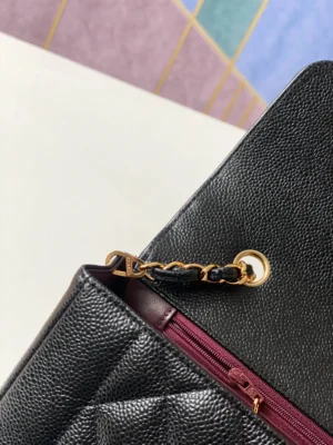 Chane Chain Bag Leather Shoulder Size: 22.5 14 7cm Code: 87062 - 图片 2