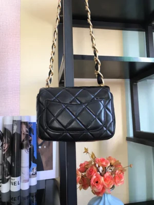 Chane Model: 2930# One shoulder can be worn crossbody Size: 18X6X14cm - 图片 3