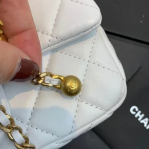 Chane underarm bag! Metal Ball Adjustment Shoulder Model: AS1787 Size: 20 - 图片 2