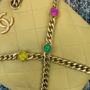 Chane Stone Bucket Bag Model: AS2381 Size: 19X23.5X9.5 - 图片 3