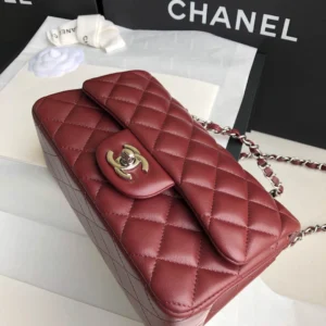 Black Lambskin Gold Buckle - 图片 2