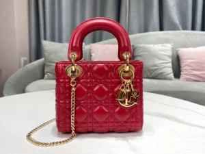 Cherry Red Sheepskin Size: 17cm Chain 120cm Model: C1004 - 图片 2