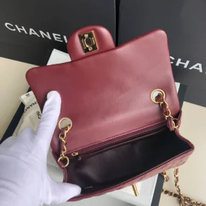 Black Lambskin Gold Buckle - 图片 3