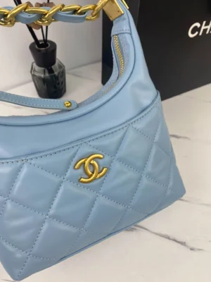 Chain underarm bag Model: size: 22X22X8cm - 图片 3