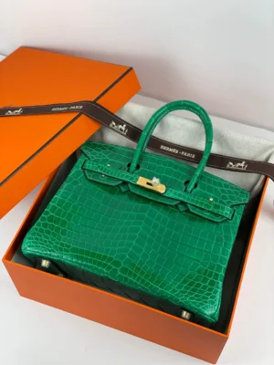 Birkin Ro Emerald Green Size: 30cm - 图片 3