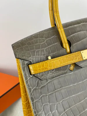 Birkin Ro Emerald Green Size: 30cm - 图片 3