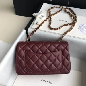 Black Lambskin Gold Buckle - 图片 5