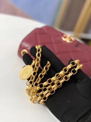 Chane Flap Bag Size: 20 6.5 14.5cm Code: AS2693 - 图片 3