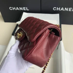 Black Lambskin Gold Buckle - 图片 6