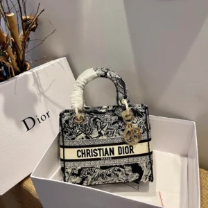 Lady D-Lite 5-panel embroidery Size: 24 x 20 x 11 cm