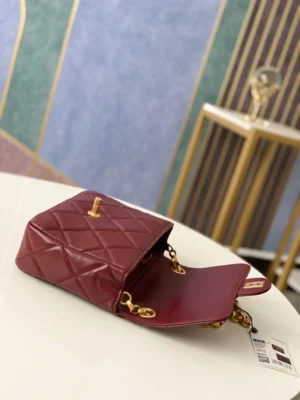 Chane Flap Bag Size: 20 6.5 14.5cm Code: AS2693 - 图片 4