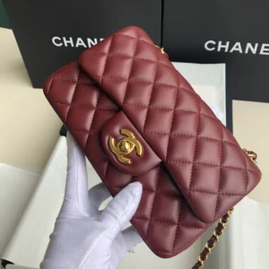 Black Lambskin Gold Buckle - 图片 8