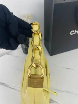 Chain underarm bag Model: size: 22X22X8cm - 图片 5