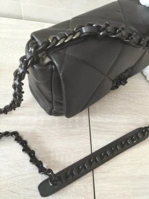 Chane1 Black Sheepskin Electric Black Style: 8069 Size: 26169cm - 图片 5