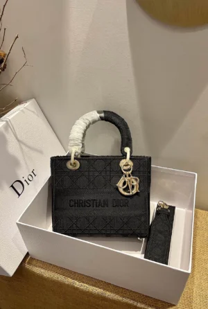 Lady D-Lite 5-panel embroidery Size: 24 x 20 x 11 cm