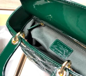 Dark green patent leather, Dior ABC monogram 20cm - 图片 2