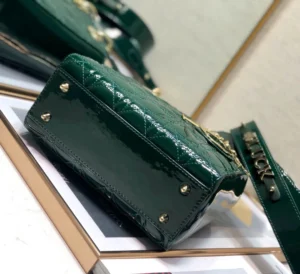Dark green patent leather, Dior ABC monogram 20cm - 图片 3