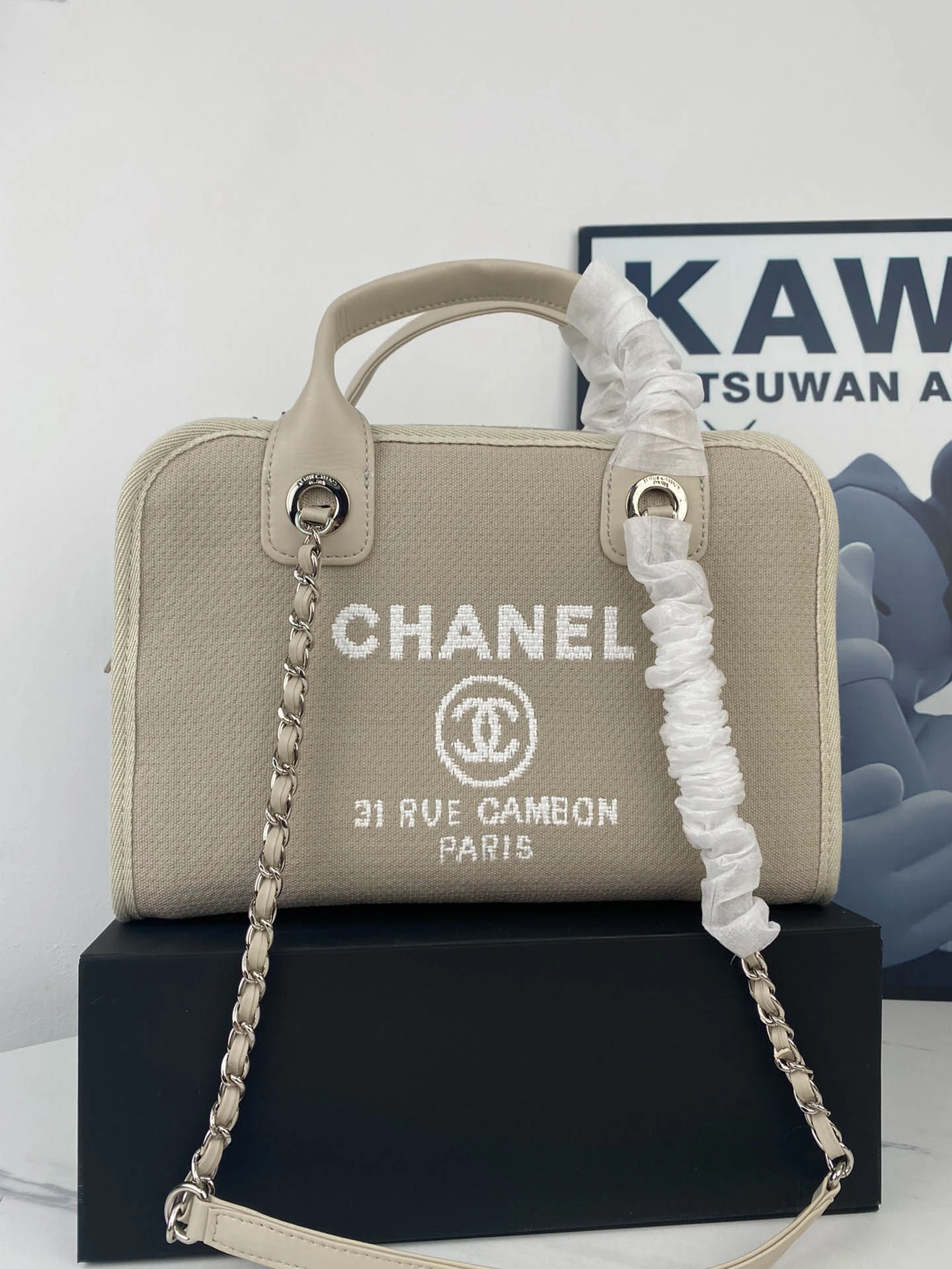 Canvas Bowling Bag Size: 28.5*28*12cm Model Number: AS8841 Grey