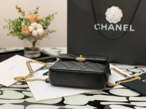 Black Vintage Backpack Size:20x19x8cm - 图片 4