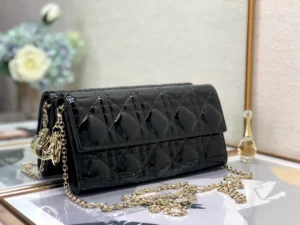 Chain bag with rhomboid size:21cm - 图片 7