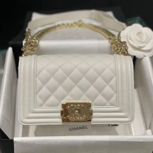 All steel light gold buckle Size: 20Cm