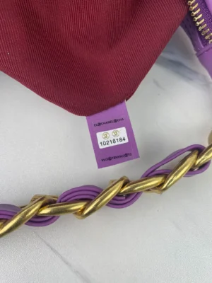 Chain underarm bag Model: size: 22X22X8cm - 图片 7