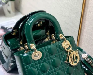 Dark green patent leather, Dior ABC monogram 20cm - 图片 4
