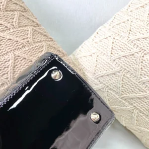 Dior Lady Dior five-compartment patent leather detail - 图片 5