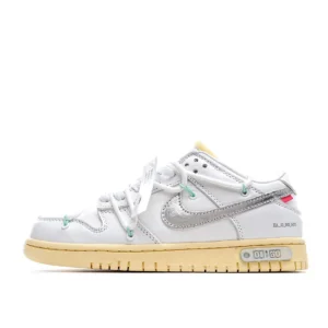 Nike 0ff-White x Nike Dunk Low "01 of 50" OW White Silver