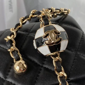 Chane Small Golden Ball One Shoulder Crossbody Model: AS1787 Size: 20cm - 图片 6