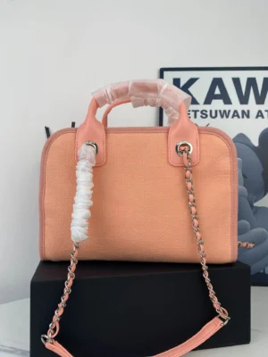 Canvas Bowling Bag Size: 28.5*28*12cm Model No. AS8841 Pink - 图片 7