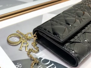 Chain bag with rhomboid size:21cm - 图片 9